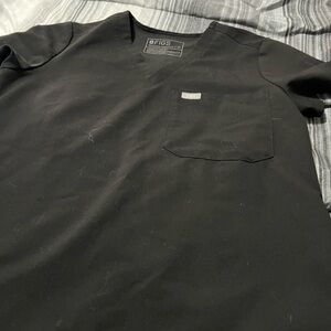 Figs Men's Charcoal Short Sleeve Tee